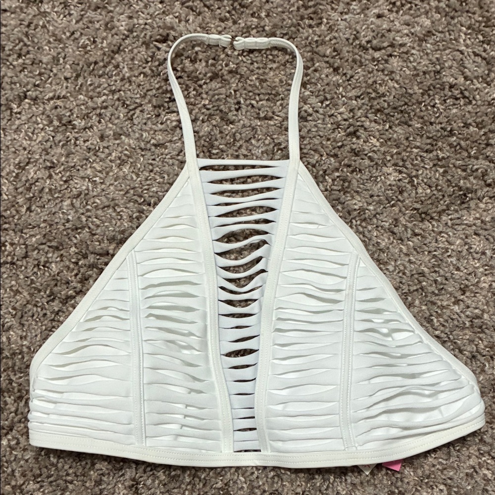 Victoria's Secret White Bikini Top